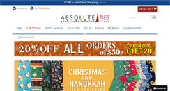 Desktop Screenshot of absoluteties.com